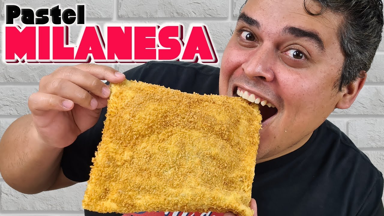 PASTEL À MILANESA - A Gordice dos Sonhos!