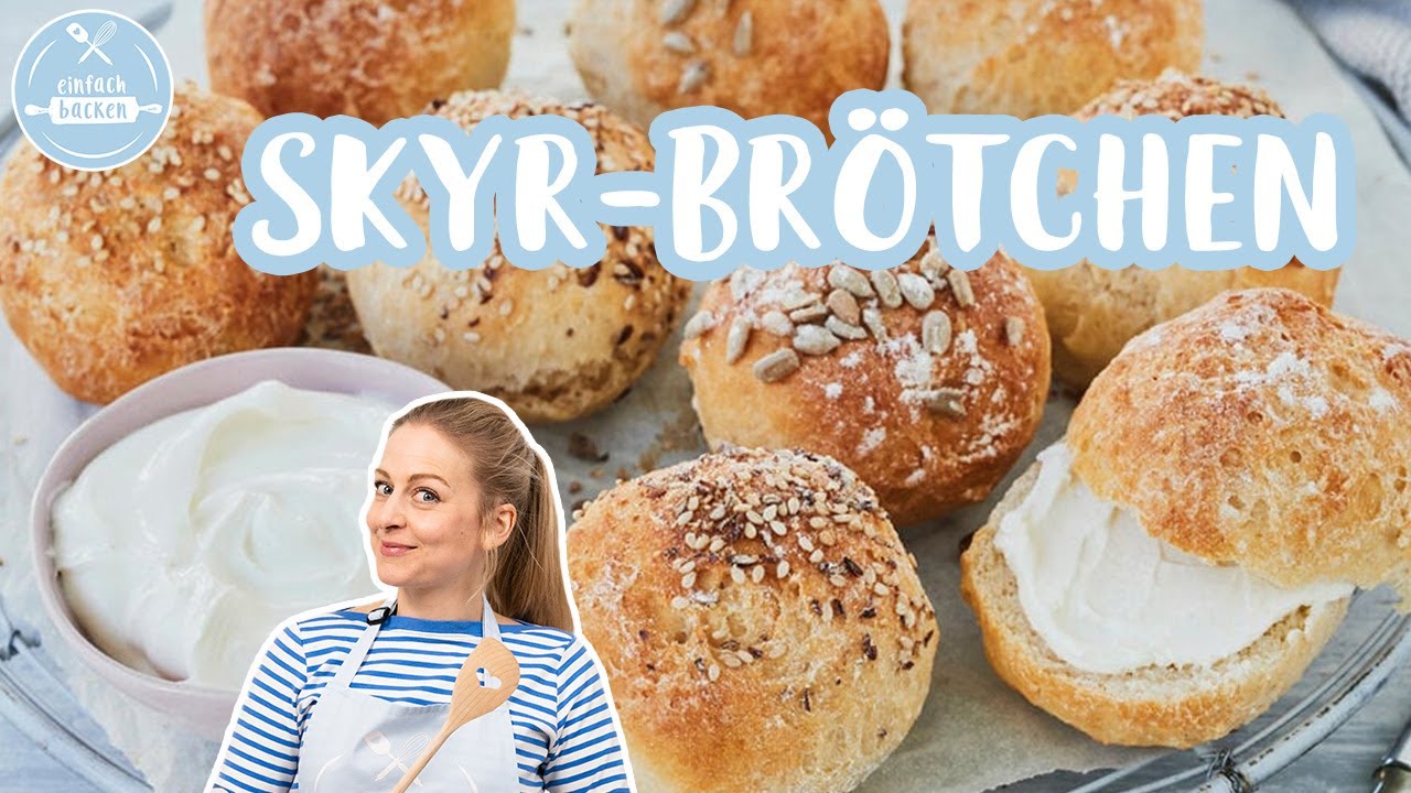 Skyr-Br&ouml;tchen 🥖✨| Schnell & Low Carb | Einfach Backen