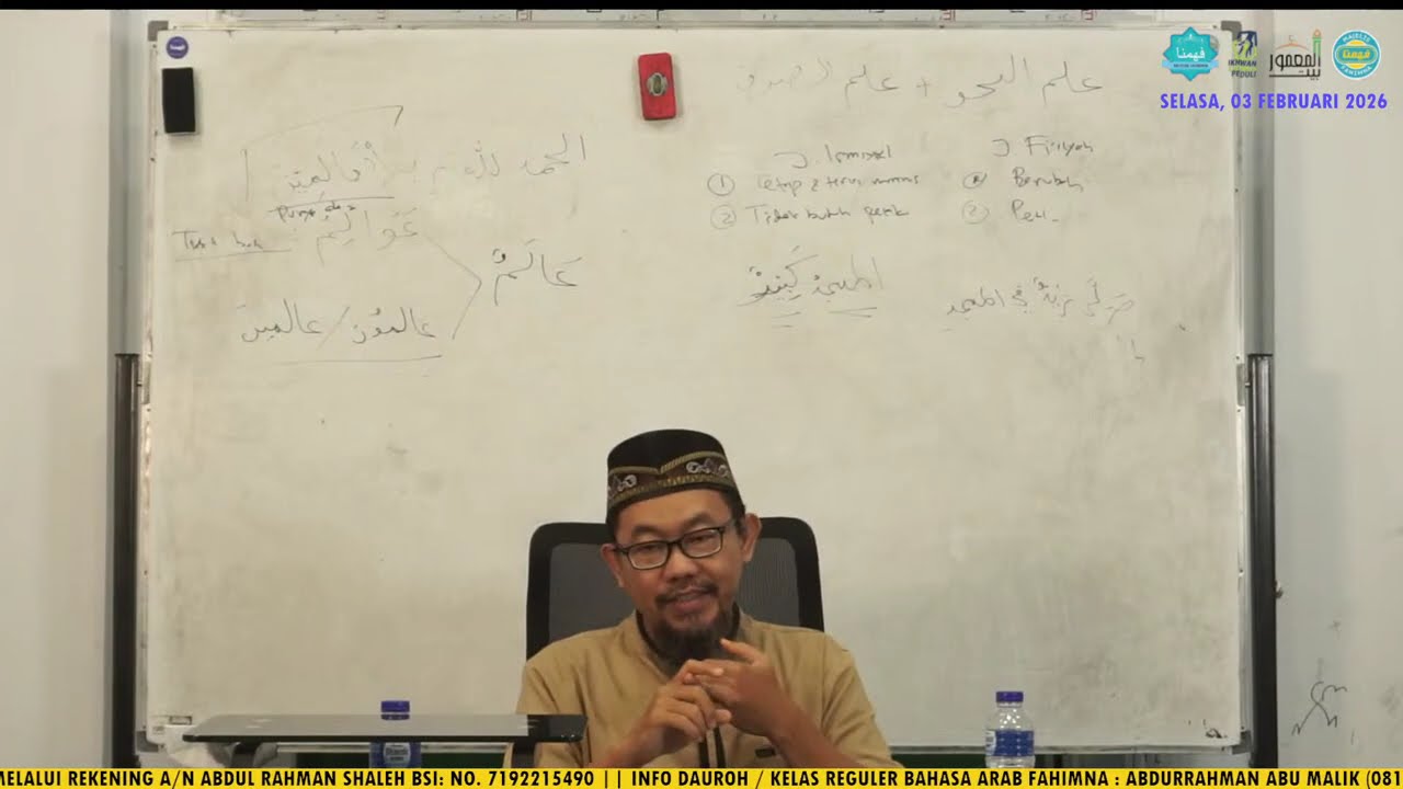 Bahasa Arab Metode Fahimna - Ringkasan Ilmu Nahwu [2].