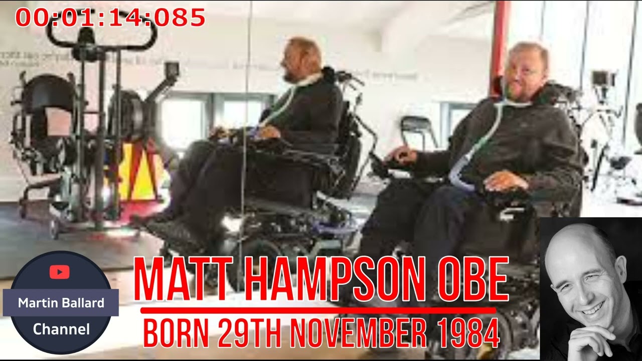 Matt Hampson OBE - born 29th November 1984