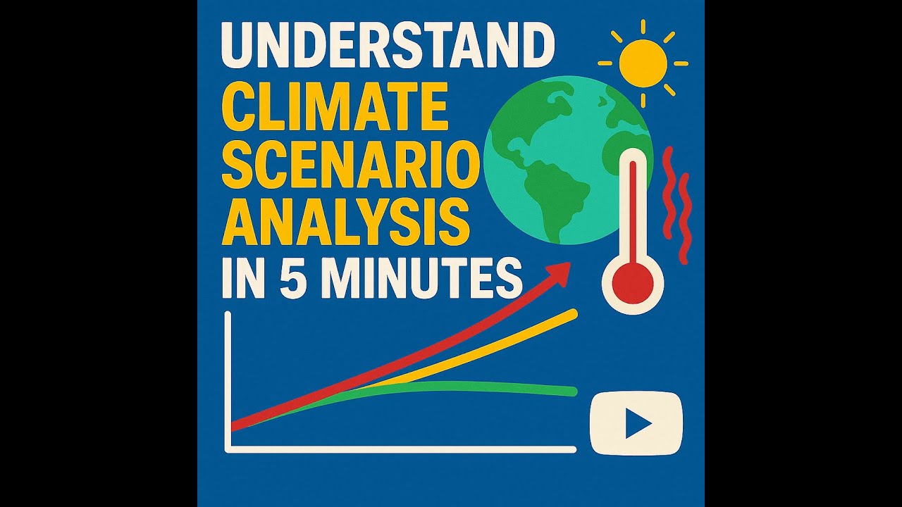 Understand Climate Scenario Analysis in 5 mins