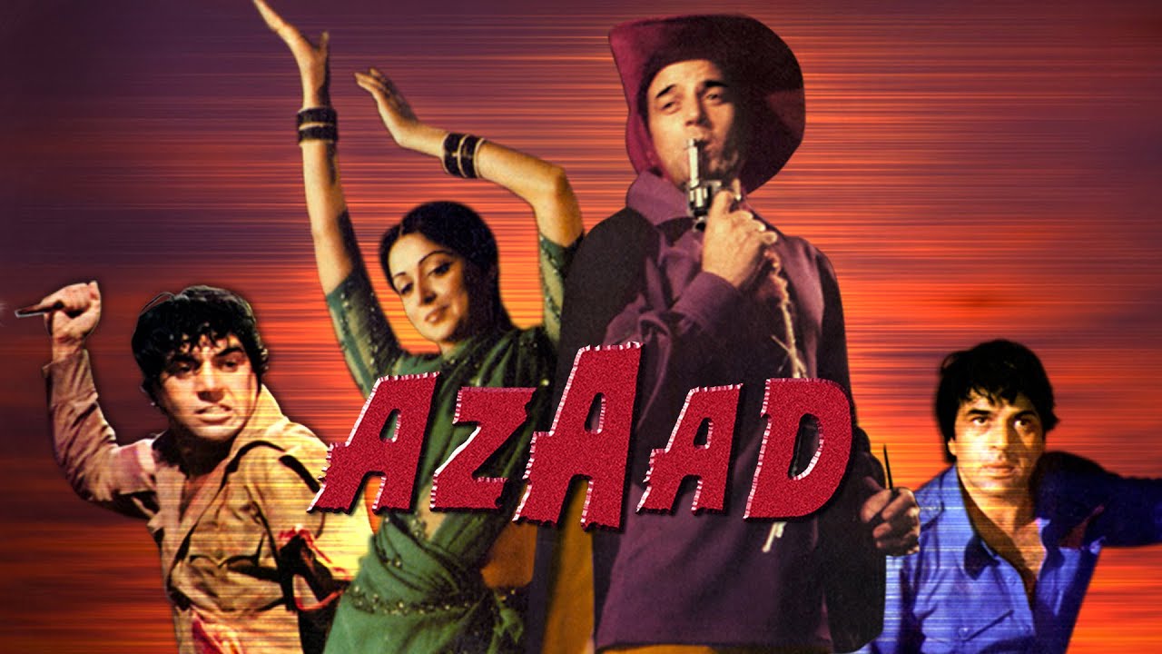 Azaad (1978) Full Hindi Movie | आजाद | Dharmendra, Hema Malini, Ajit, Prem Chopra | Pramod C
