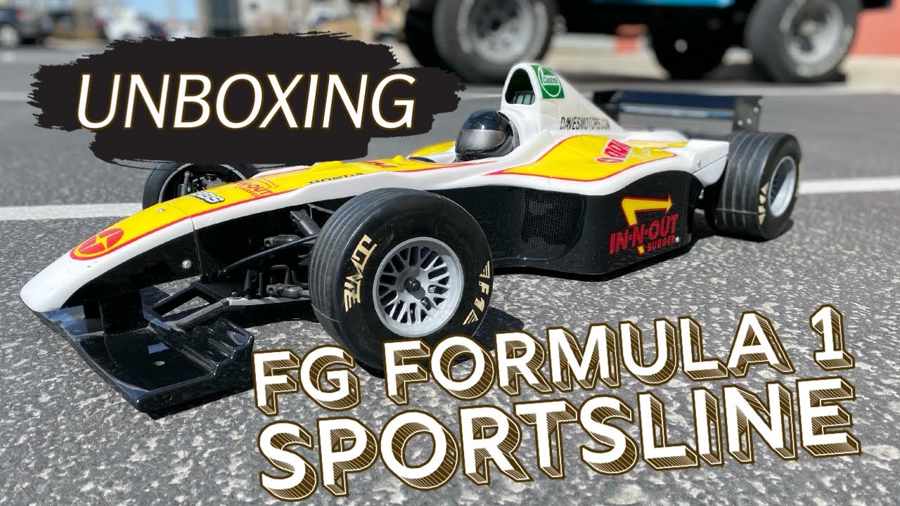 FG Modellsport Formula 1 Sportsline - Что в коробке? (в разрешении 4K)