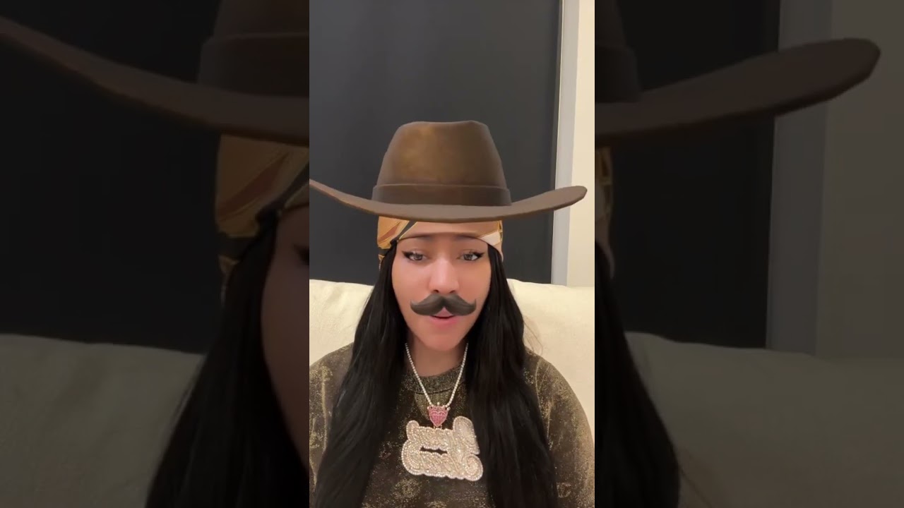 Nicki Minaj On Tik Tok Live