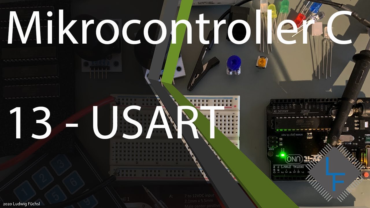 USART / Serielle Schnitstelle [13 | AVR - Mikrocontroller C] by Fusel