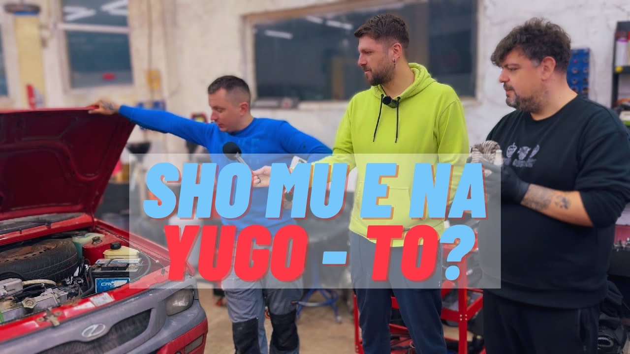 YUGO vlog - Pukna drzac od motorot