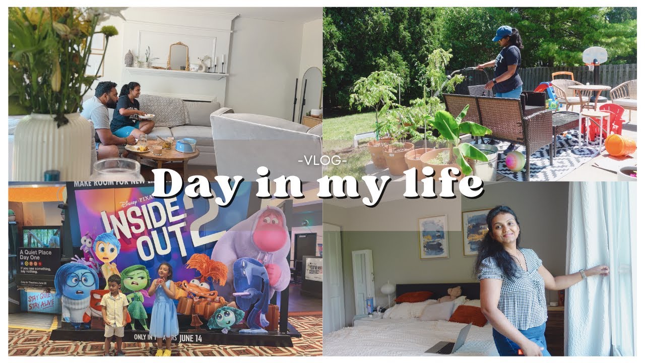 DAY IN MY LIFE | Day off | Vlog | Gardening | Gym routine |Movie time