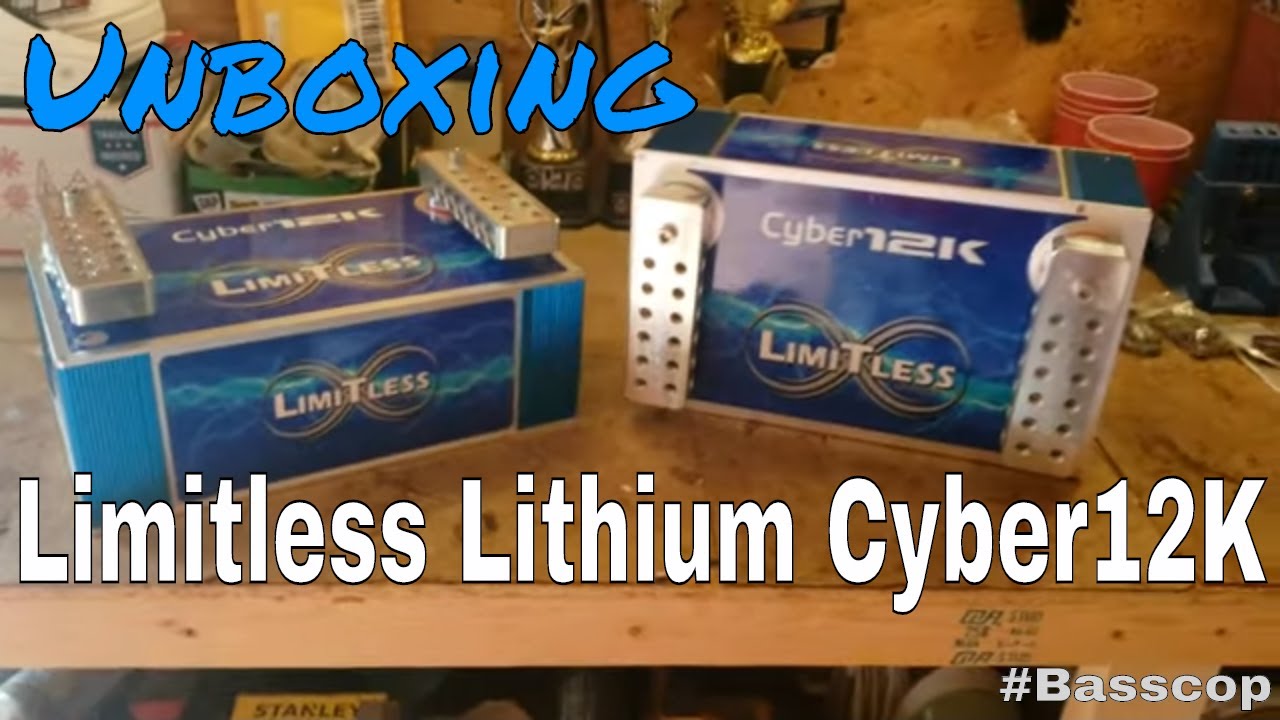 Unboxing Limitless Lithium Cyber12K lithium battery