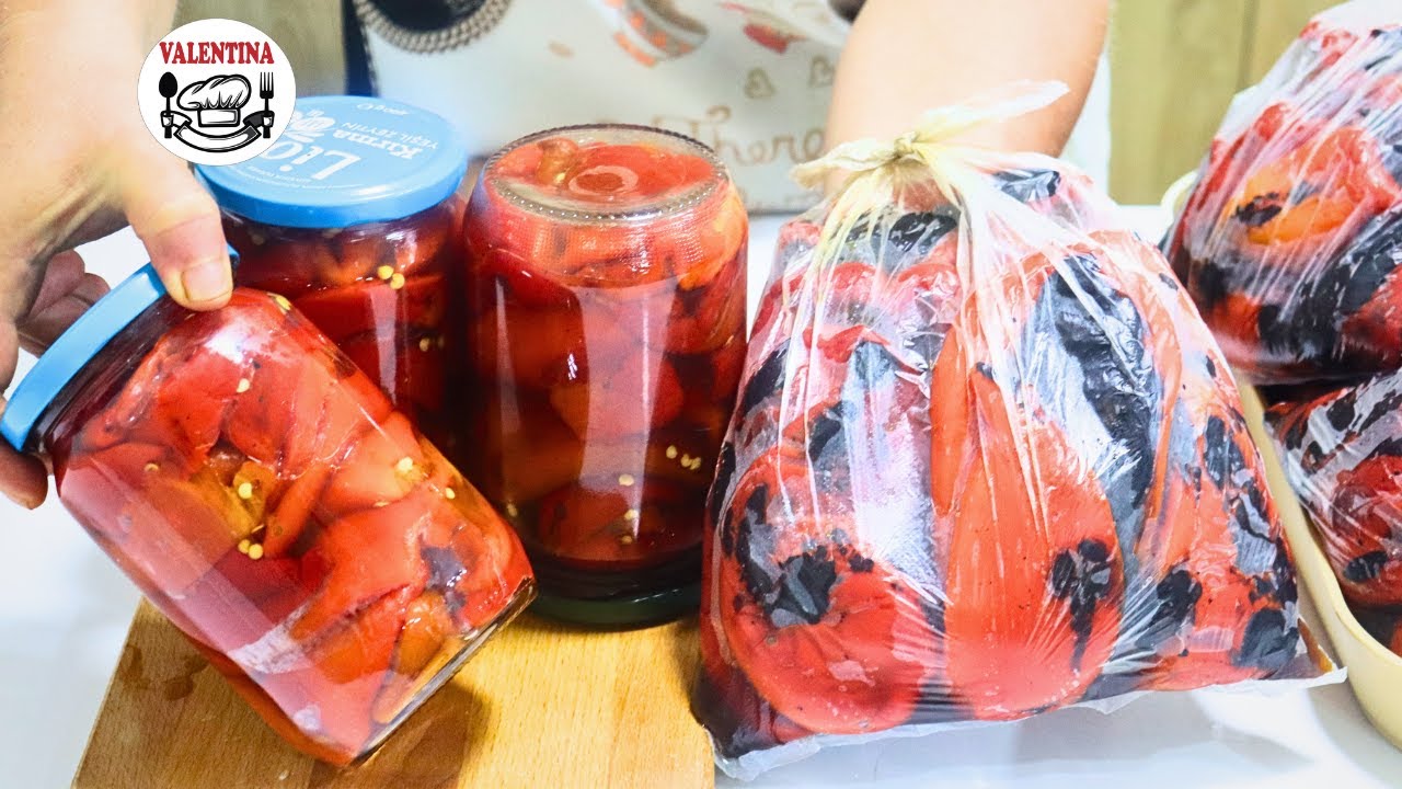 Paprika iz Tegle-KAO DA STE JE SAD ISPEKLI💥Nevolite iz HLADNJAKA ili nemate prostora🔝RECEPT-20 veka❗