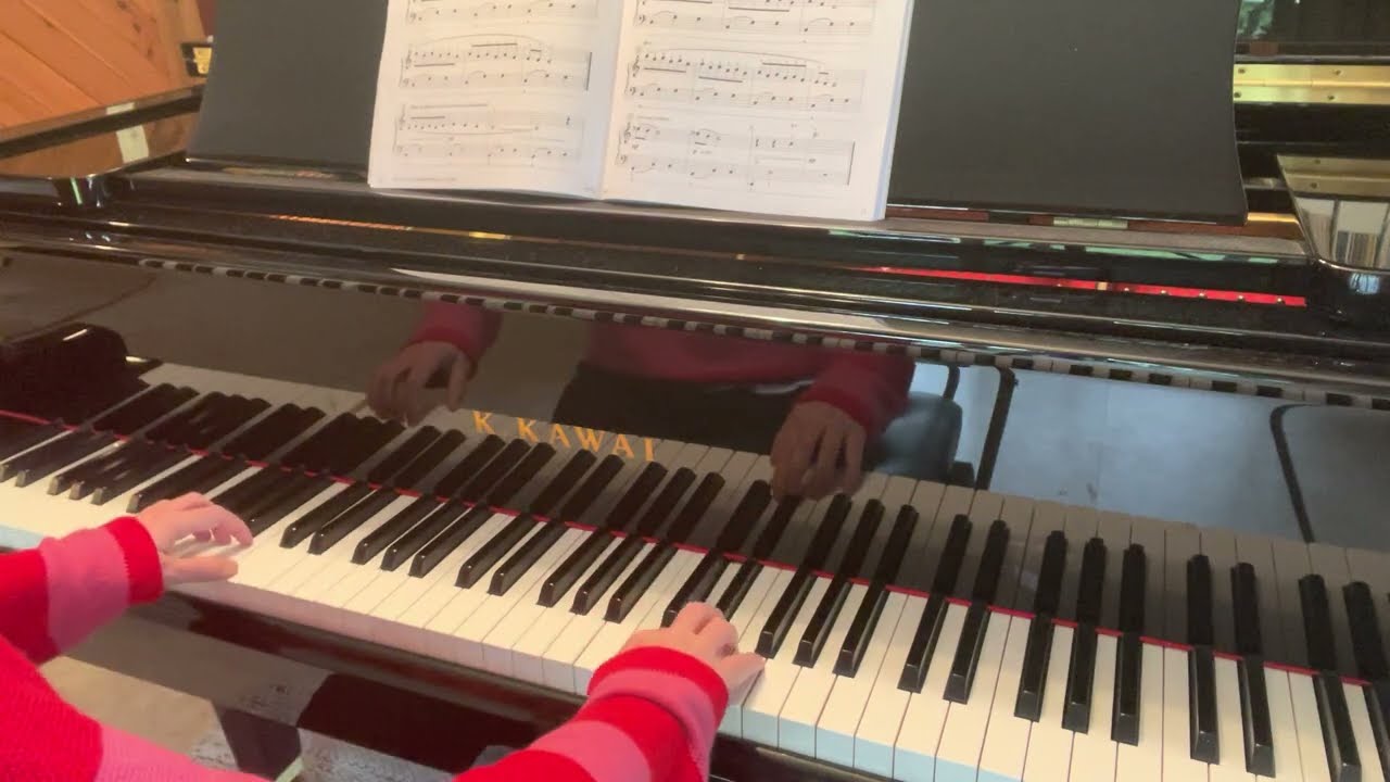 Snowfall by Nancy Faber  |  Piano Adventures lesson book  |  level 3B