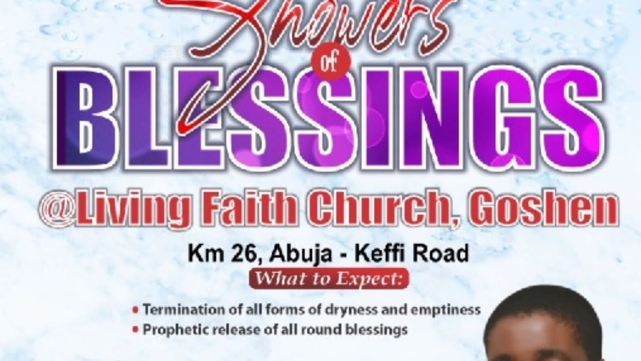 SHOWERS OF BLESSINGS - 3RD SERVICE  | OCTOBER 25, 2020 |