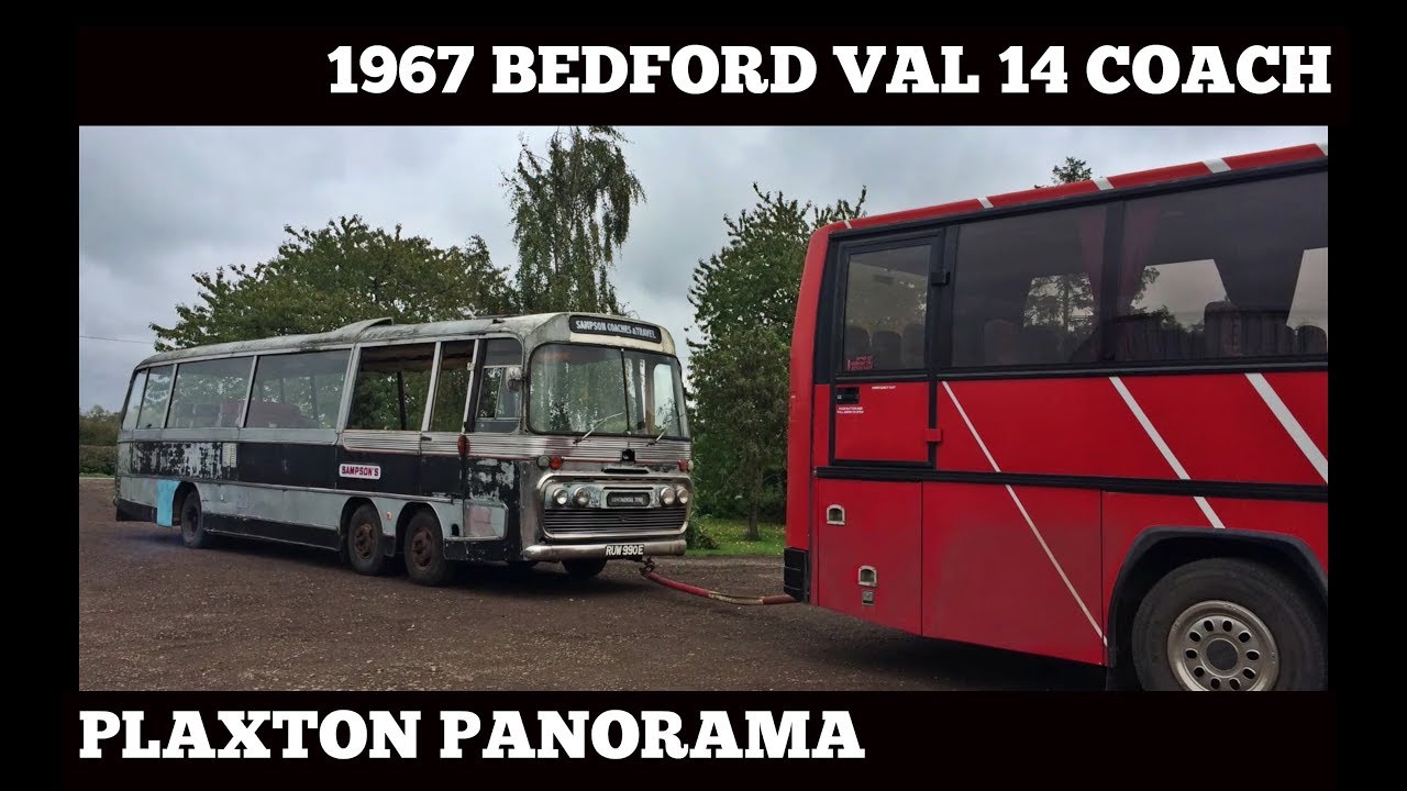 1967 BEDFORD VAL 14 TWIN STEER PLAXTON PANORAMA - LAST COACH FROM CHRISTCHURCH