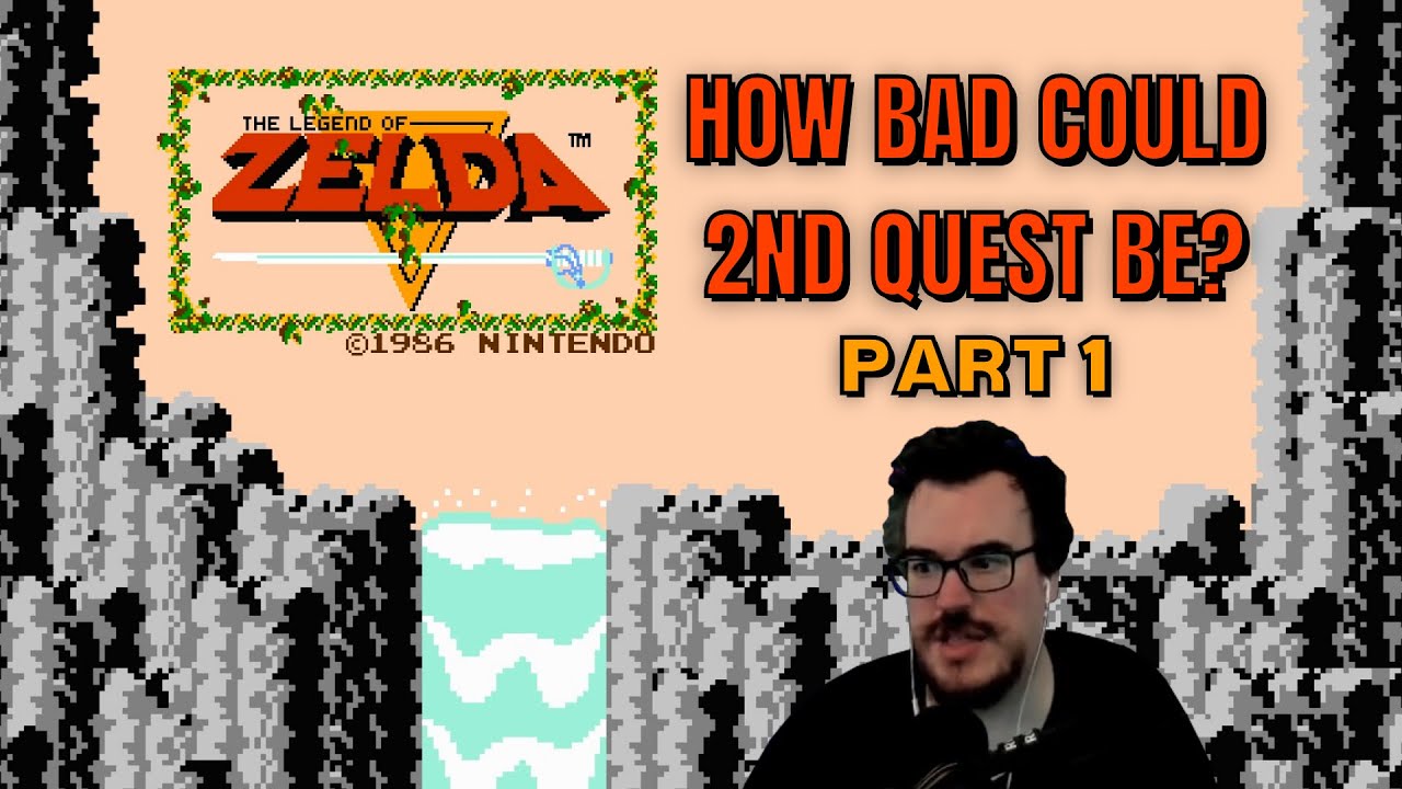 The Zelda Marathon Begins! - Barb's first time playing SECOND QUEST of Legend of Zelda - Part 1