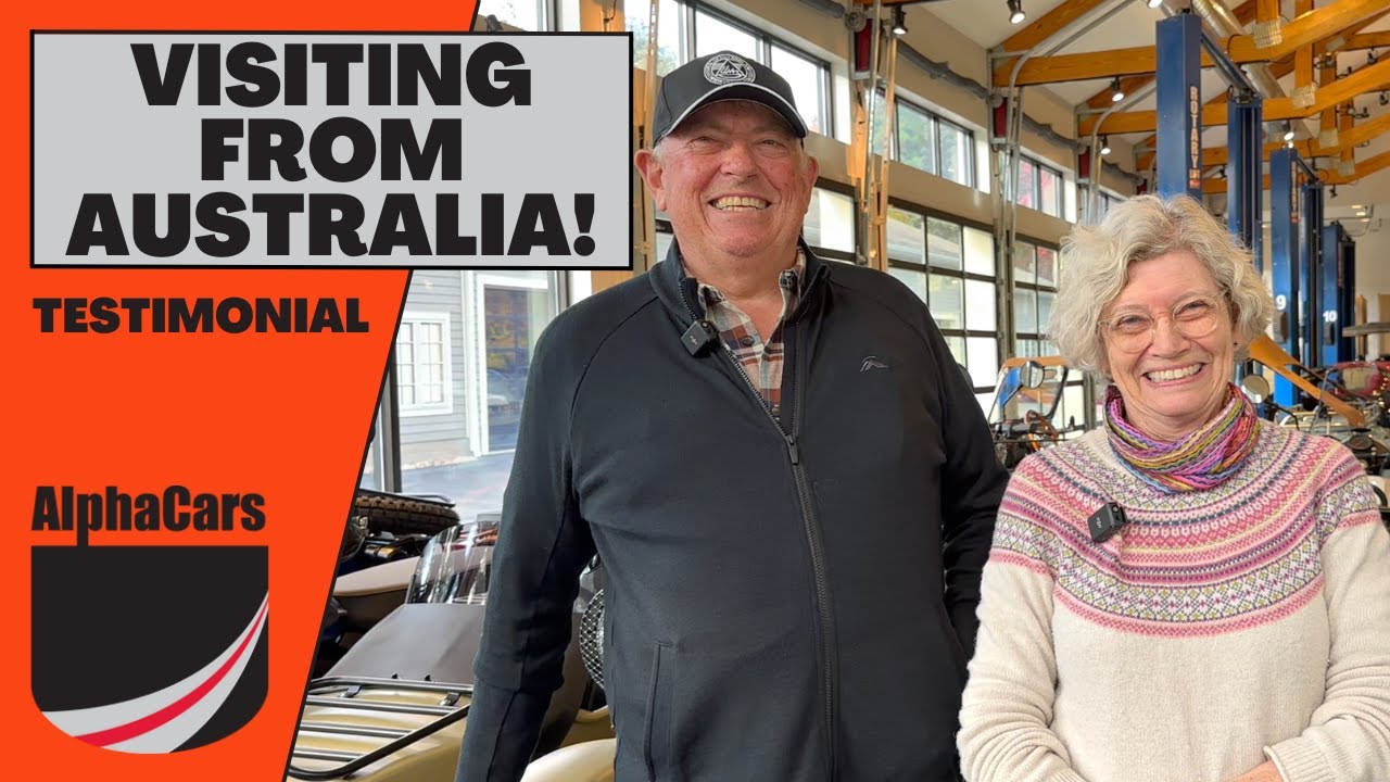Caroline and Phil from Australia Share Their Ural of New England Story!