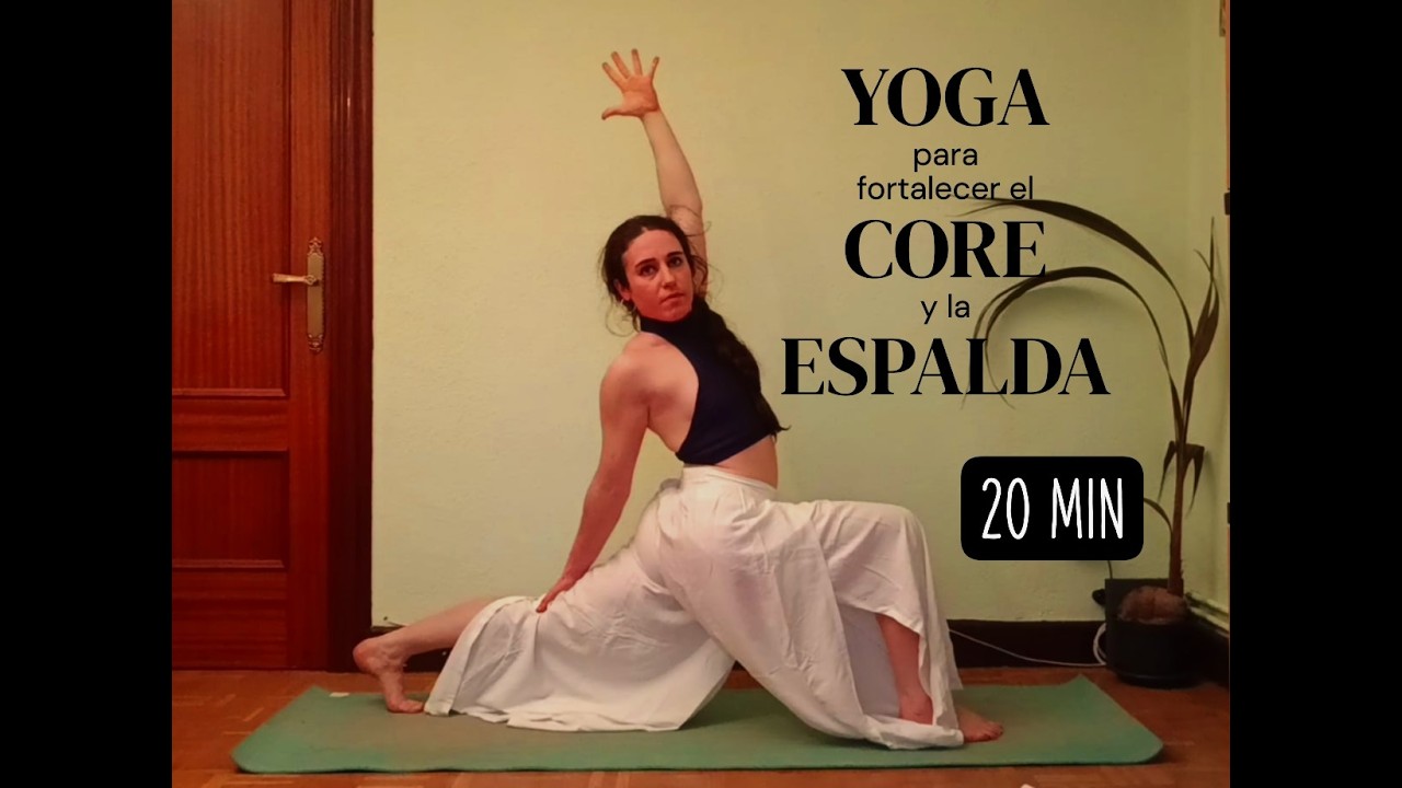 Vinyasa YOGA Intermedio | YOGA para fortalecer el CORE y la ESPALDA
