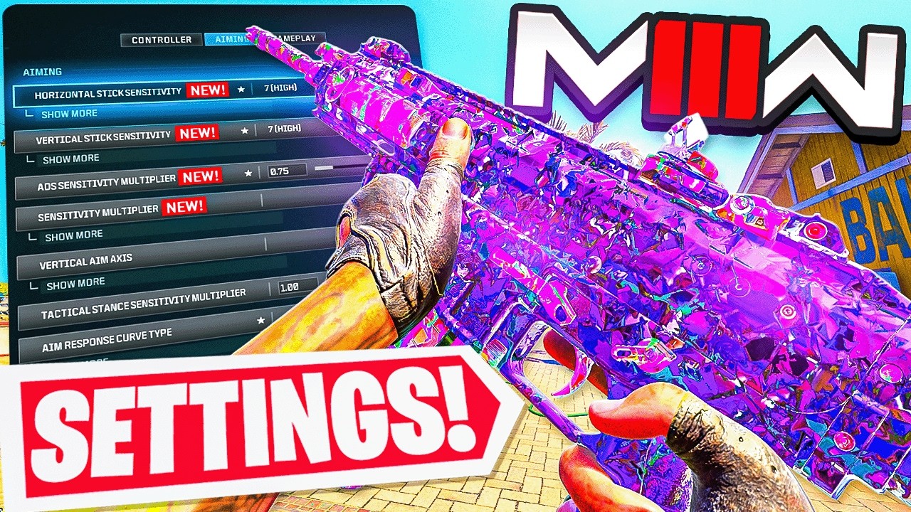 MODERN WARFARE 3 BEST SETTINGS TO USE in 2026! (Modern Warfare 3 Best Controller Settings)
