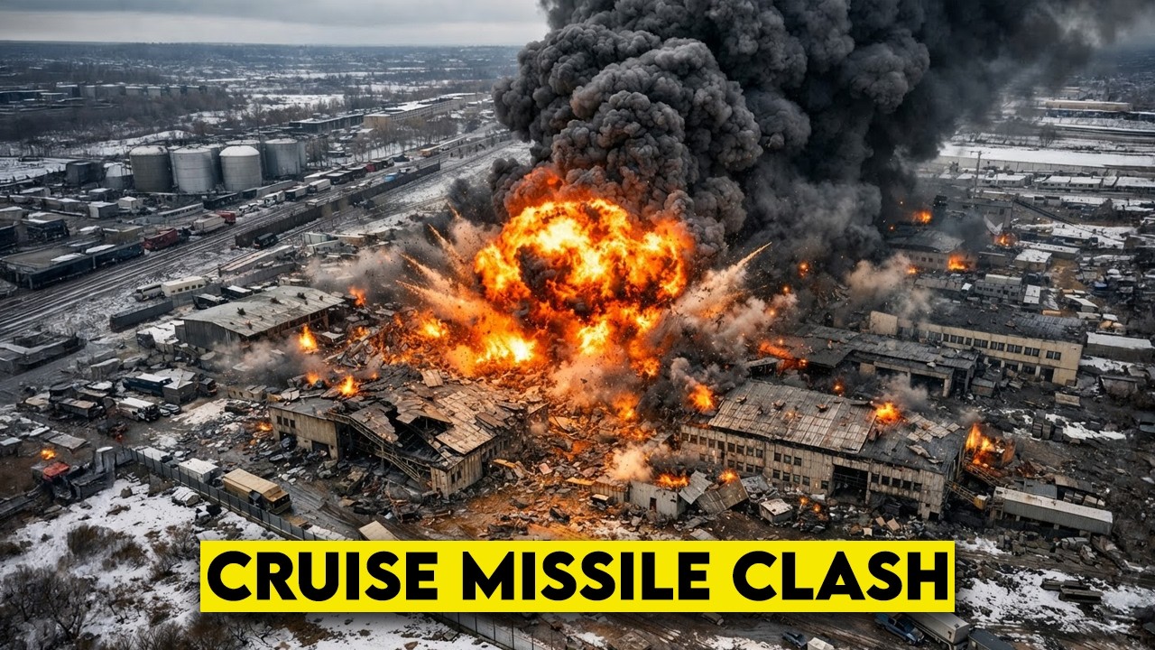Massive Strike! Russia Launches Precision Strike on Flamingo Missile Plant