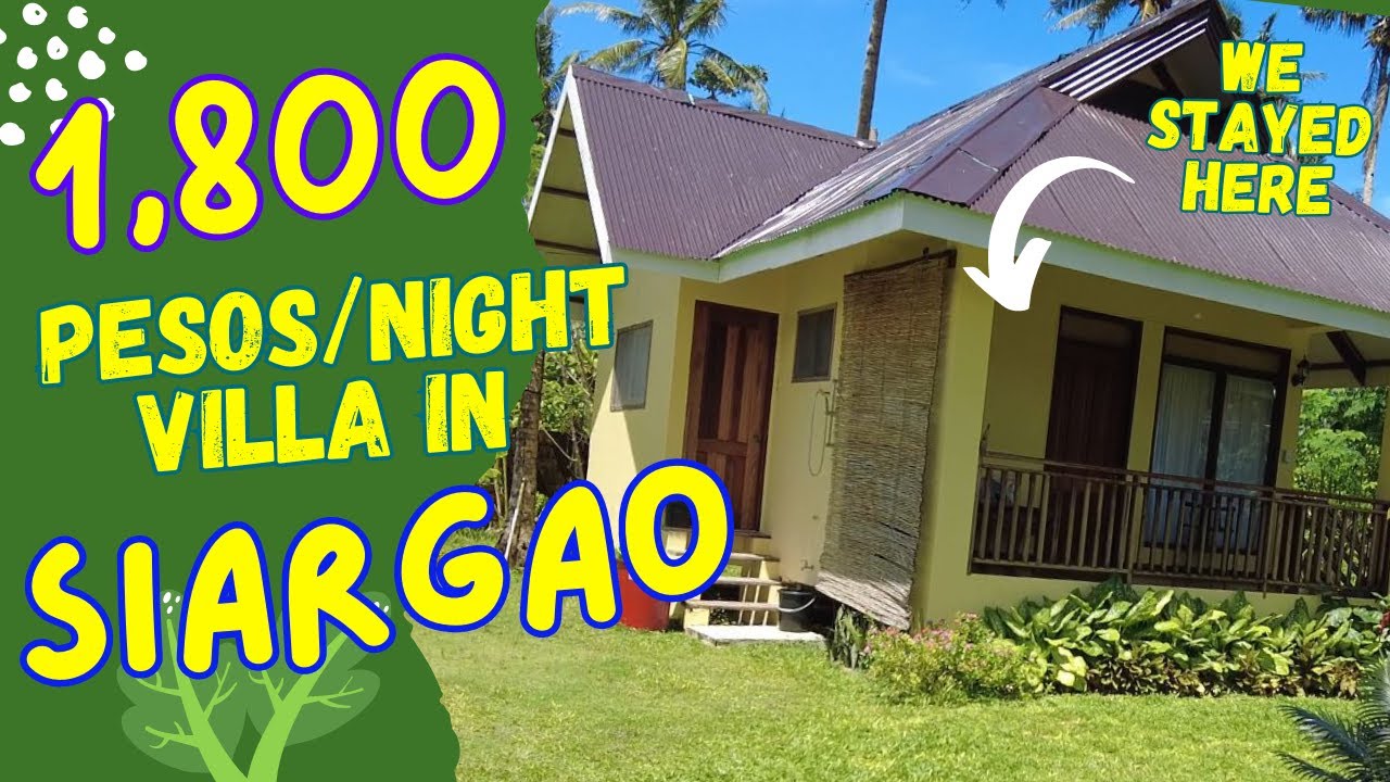 Affordable and Budget Friendly Villa In Siargao Isola Del Sole Villa