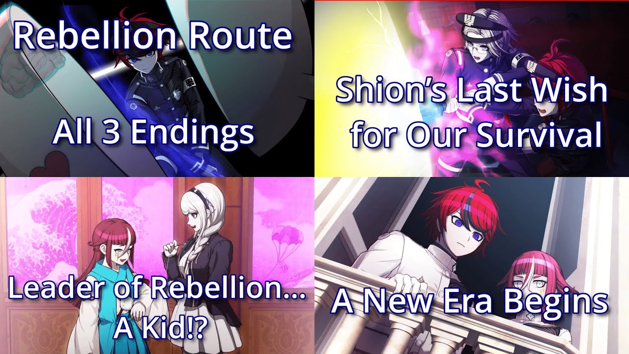 Rebellion Route | All 3 Endings | Full Playthrough | The Hundred Line: Last Defense Academy