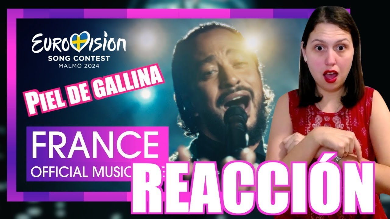 REACCIÓN a Slimane - Mon Amour | Francia | Eurovision 2024 | ¿Favoritos para ganar?