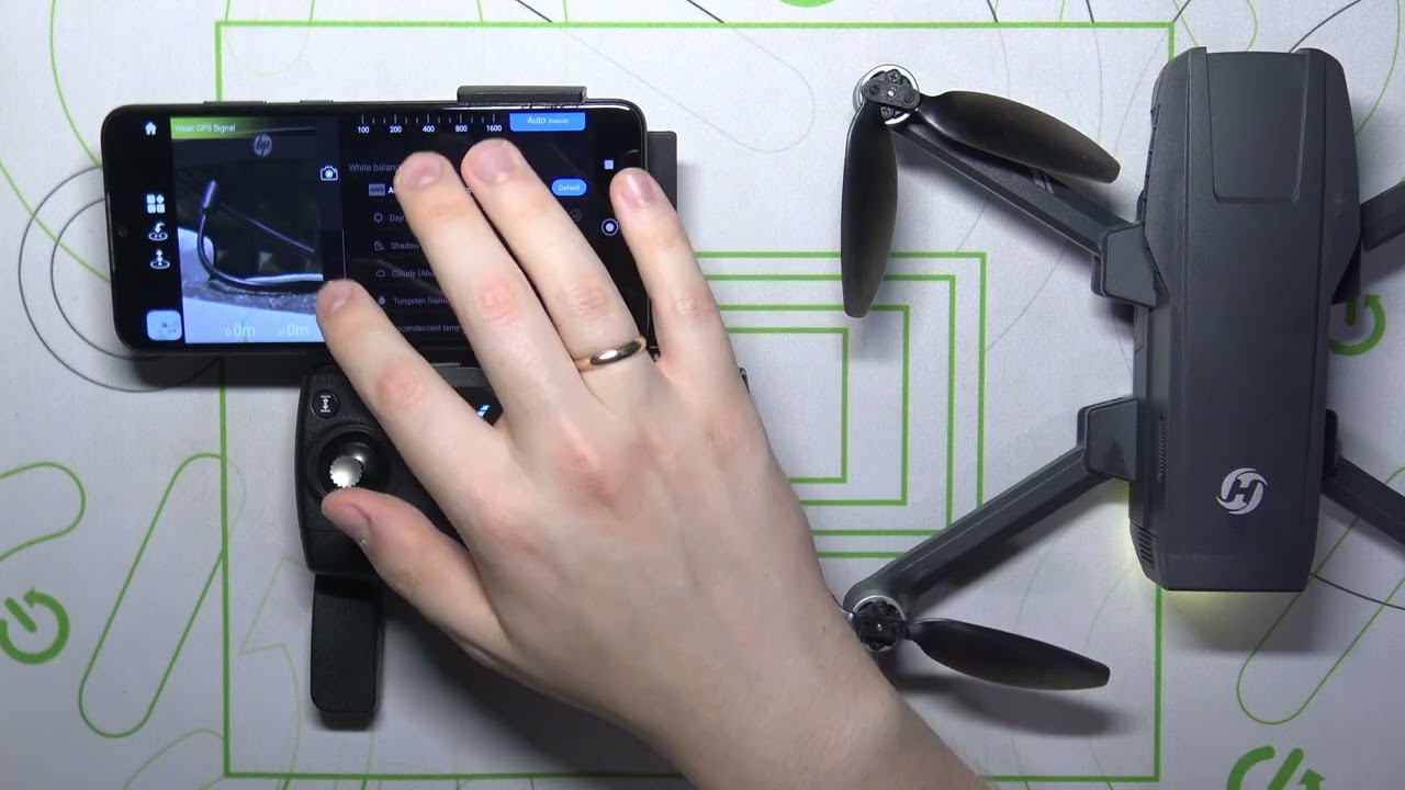 HOLY STONE HS720G - How to Adjust Shooting Parameters | Set Shooting Parameters