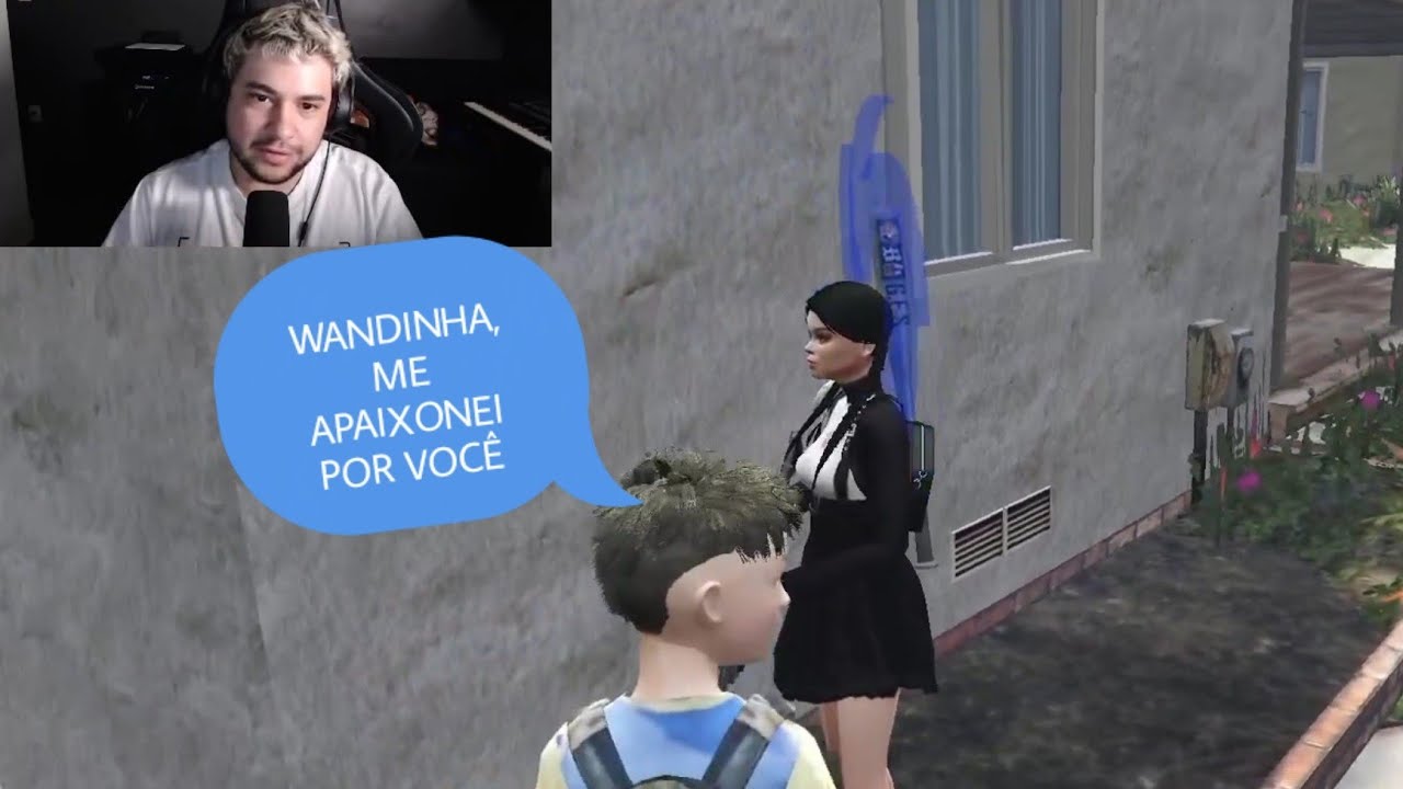 BRUNINHO E LOBINHO CONHECEM WANDINHA [AREA Z - GTA RP]