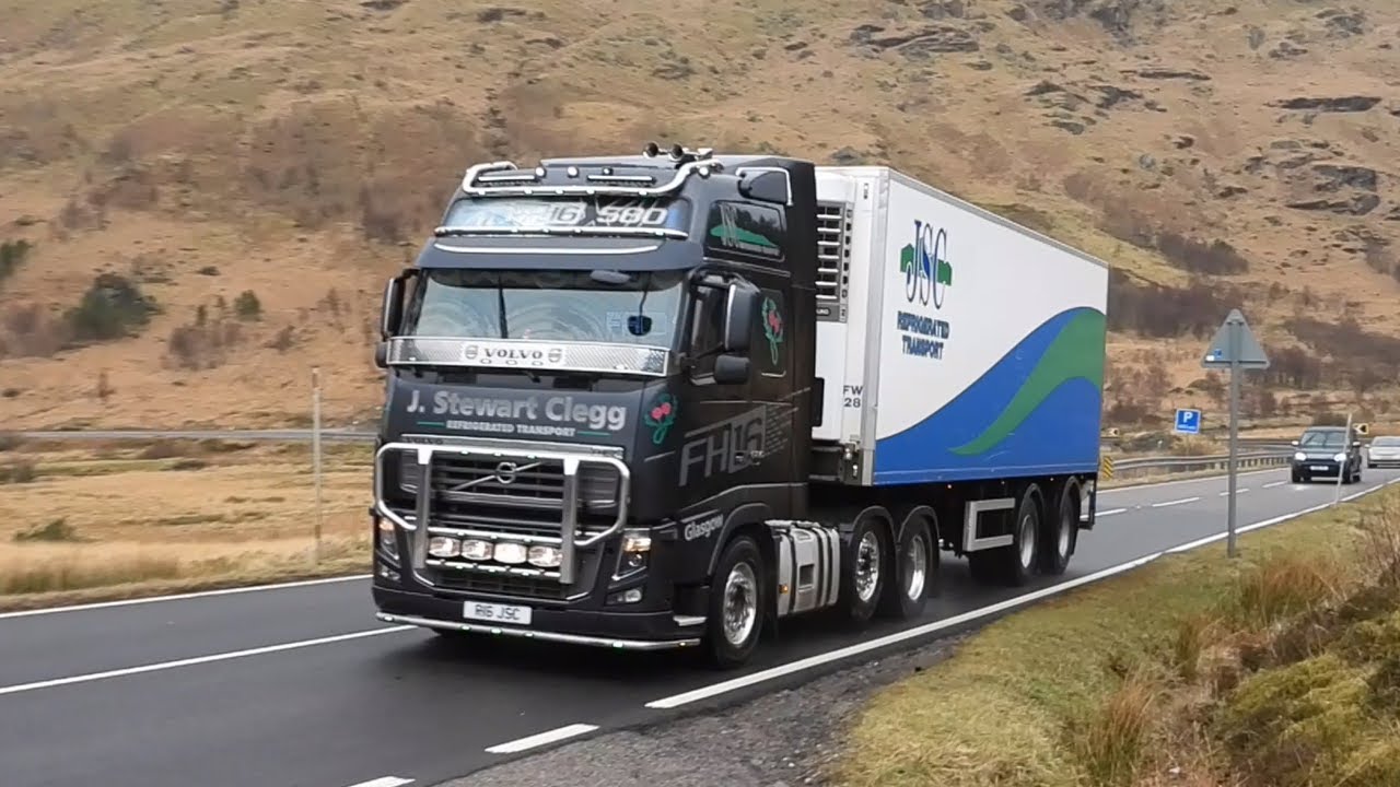 Truck Spotting on the A83 (Rest and Be Thankful) Scotland