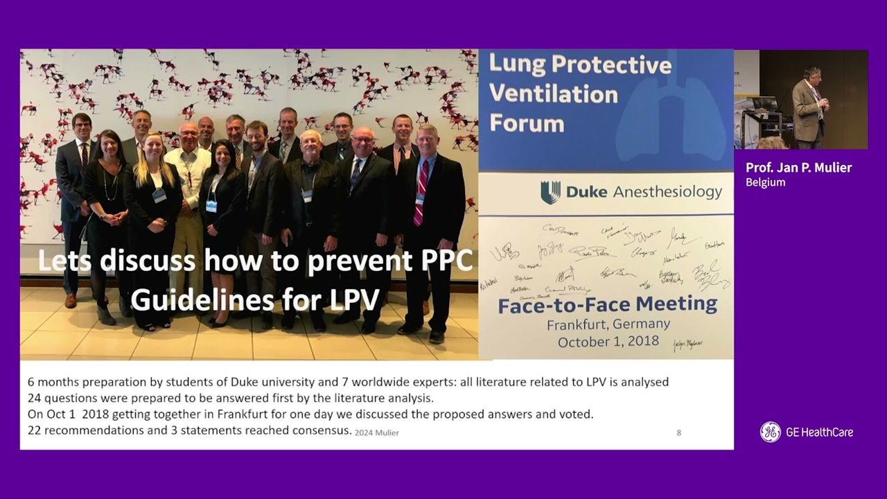 Adoption of lung protective ventilation strategy