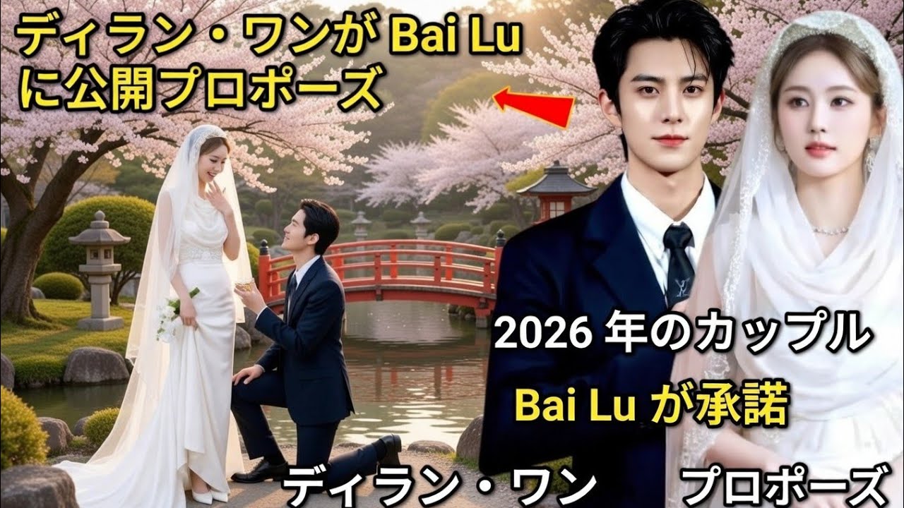 💍🔥 バイ・ルー、ディラン・ワンのプロポーズを受諾！？事務所が&ldquo;結婚準備&rdquo;を示唆でファン騒然 👀✨