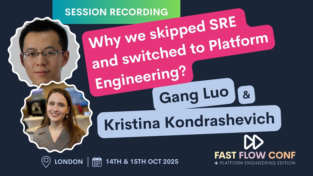 Why we skipped SRE and switched to Platform Engineering
