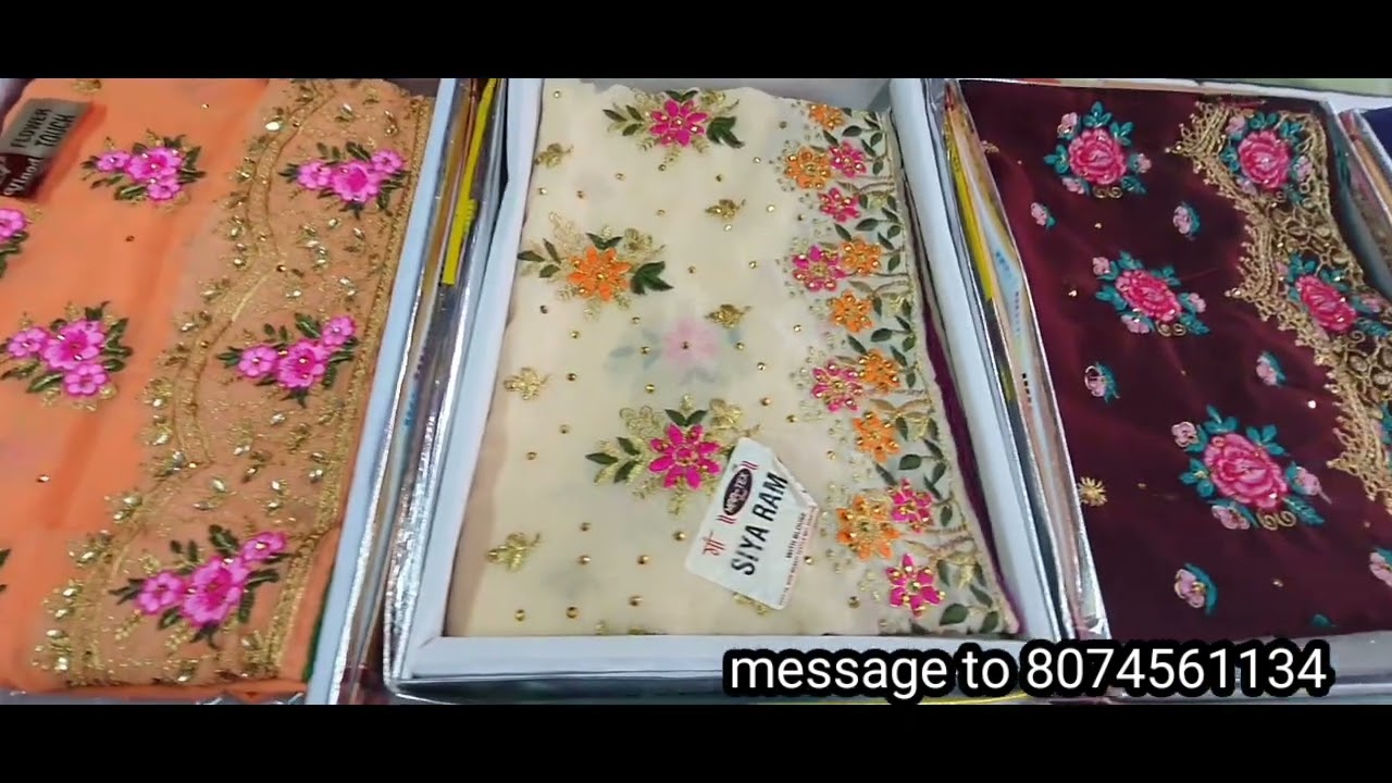 👌new model sarees||full work sarees|| latest models stone work sarees@chanduchandanasarees1289