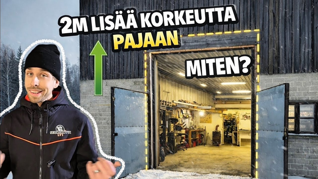 Tallin korotus isommille koneille