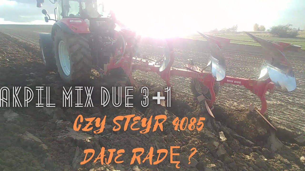 ORKA ZIMOWA★ Akpil mix due +110 KM Steyr 4085 CZY DAJE RADĘ ?★ SZKOLIMY  ŻONKĘ !