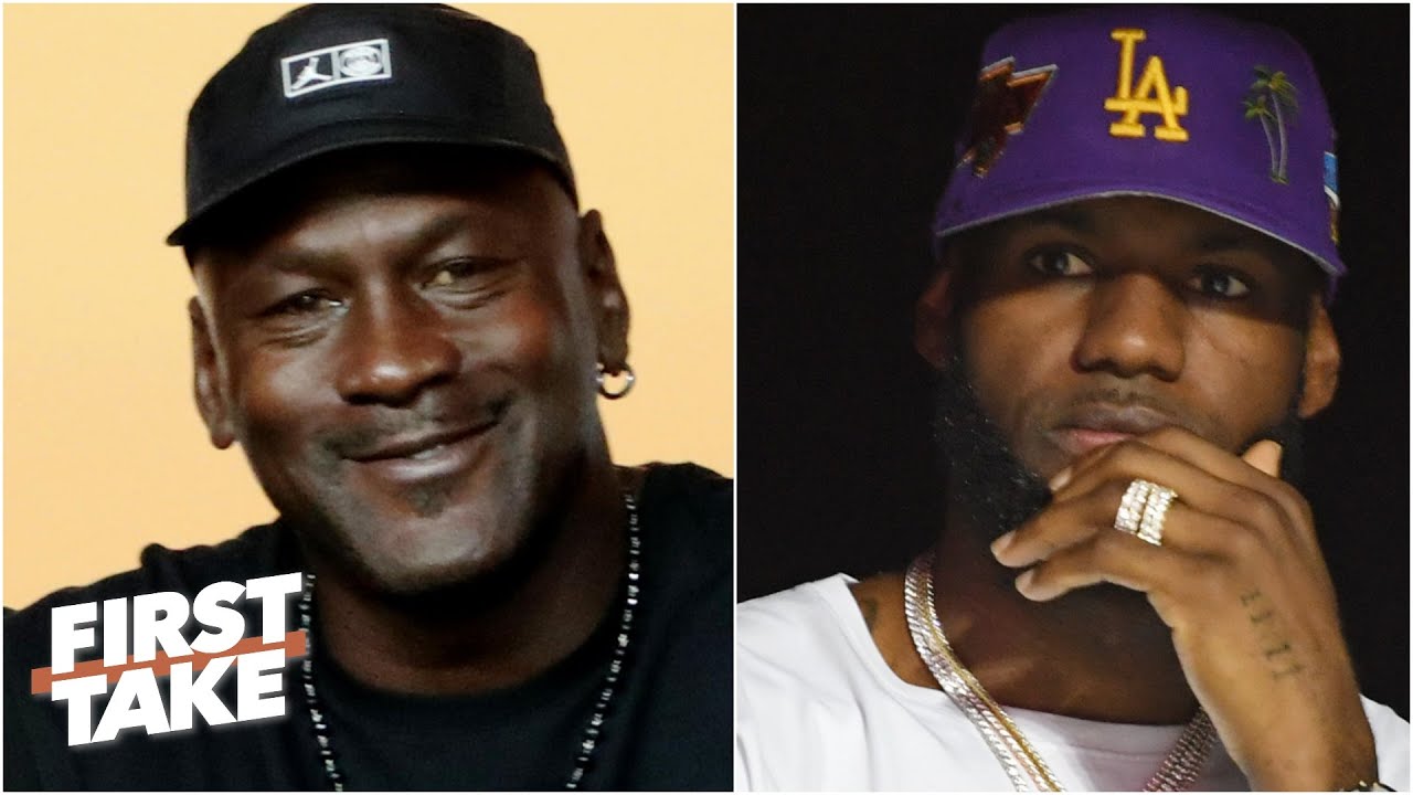 First Take debates whether LeBron can catch MJ as a global brand
