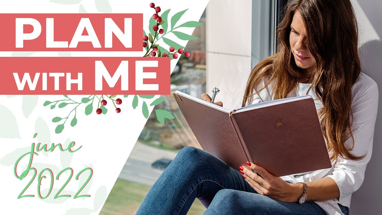 Plan with Me June 2022 - Clever Fox Weekly Planner Premium Pro Review