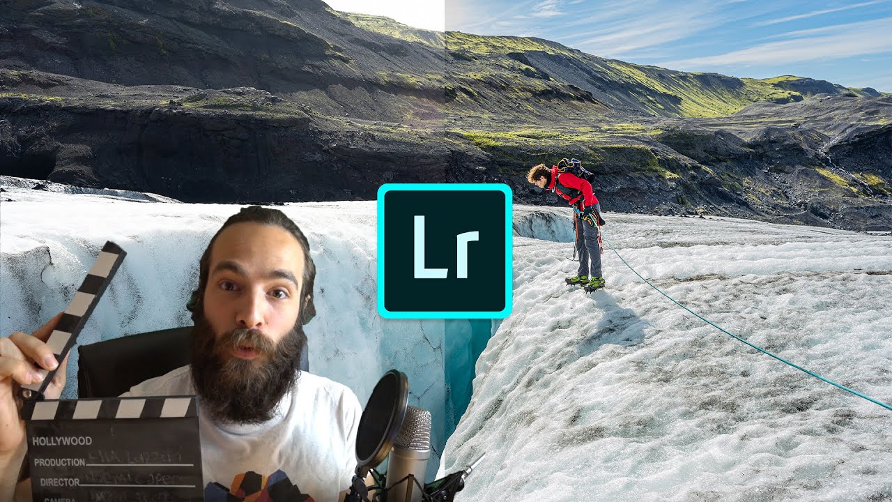 [ Postproduzione Lightroom ] Editare Foto di Avventura in Islanda sul Ghiacciaio