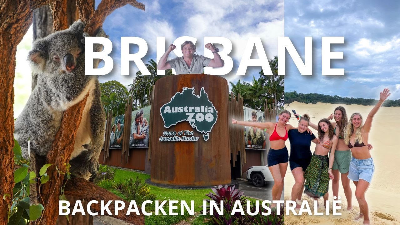 BRISBANE - BACKPACKEN IN AUSTRALIË VLOG 5 // Ilona Captures