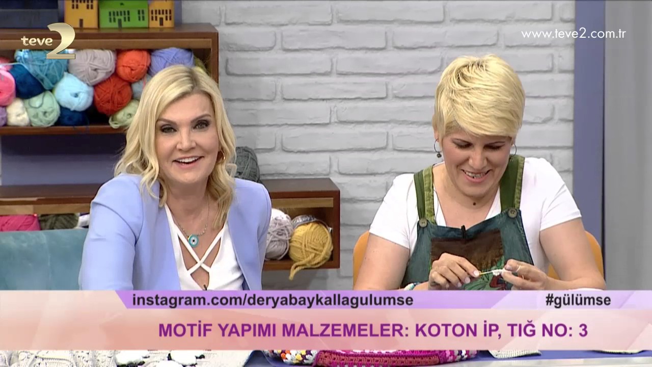 Derya Baykal'la Gülümse: Motif Yapımı