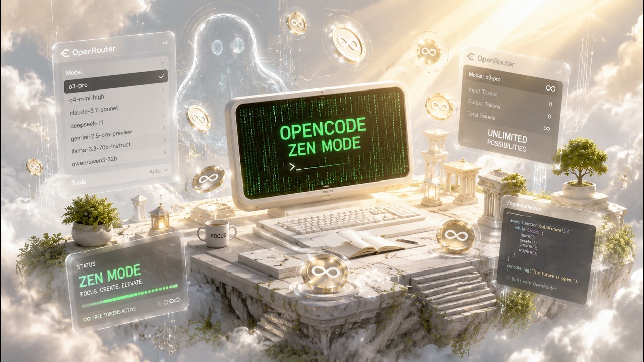 How to Install OpenCode & Use It FREE + Unlimited in 2026 (OpenCode Zen + OpenRouter Setup)