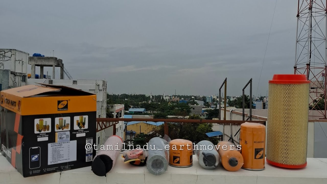 Hytech Parts filterkit combo for jcb 3dx bsIII engine // #jcbbs3 jcb#jcb #engine #filter #trend 