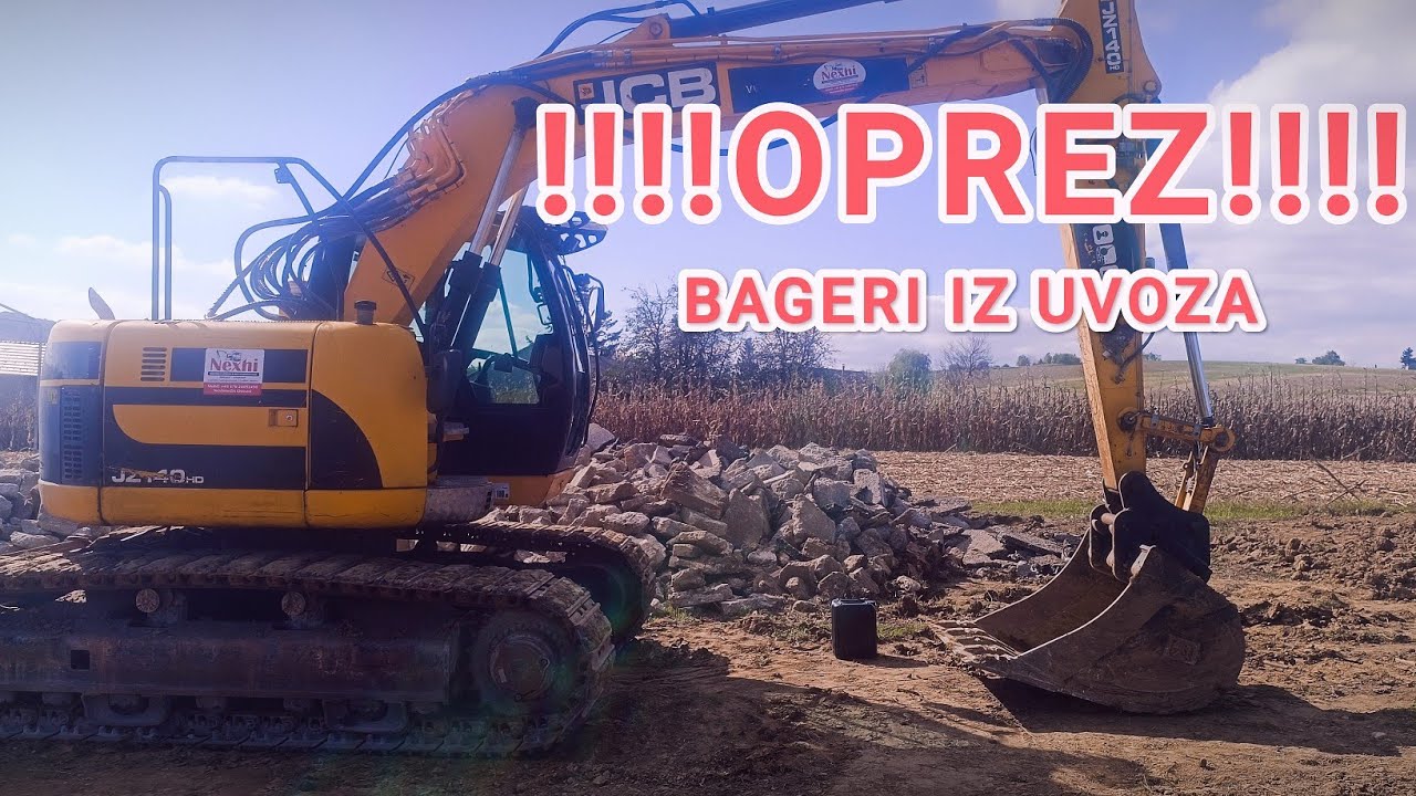 Dali se isplati kupiti bager u Njemačkoj???? Krš ili Zlato???