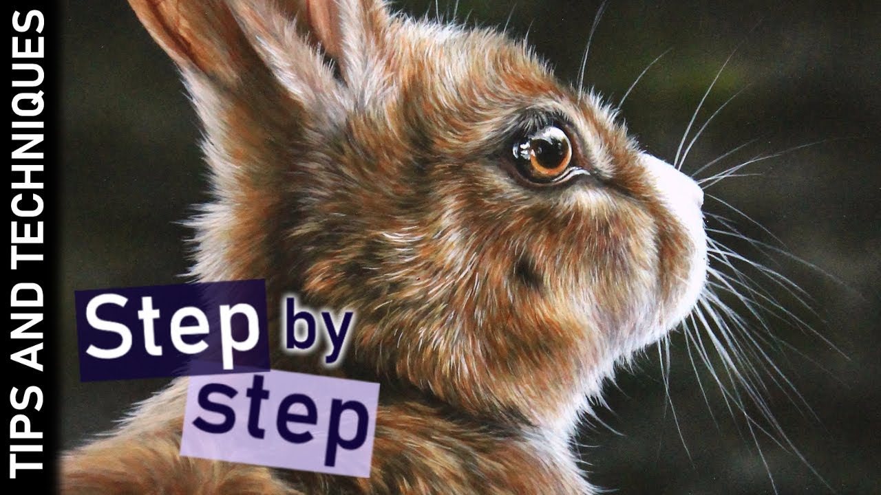 How to paint whiskers & fine lines in acrylics | Tips for using a liner brush | Real time tutorial