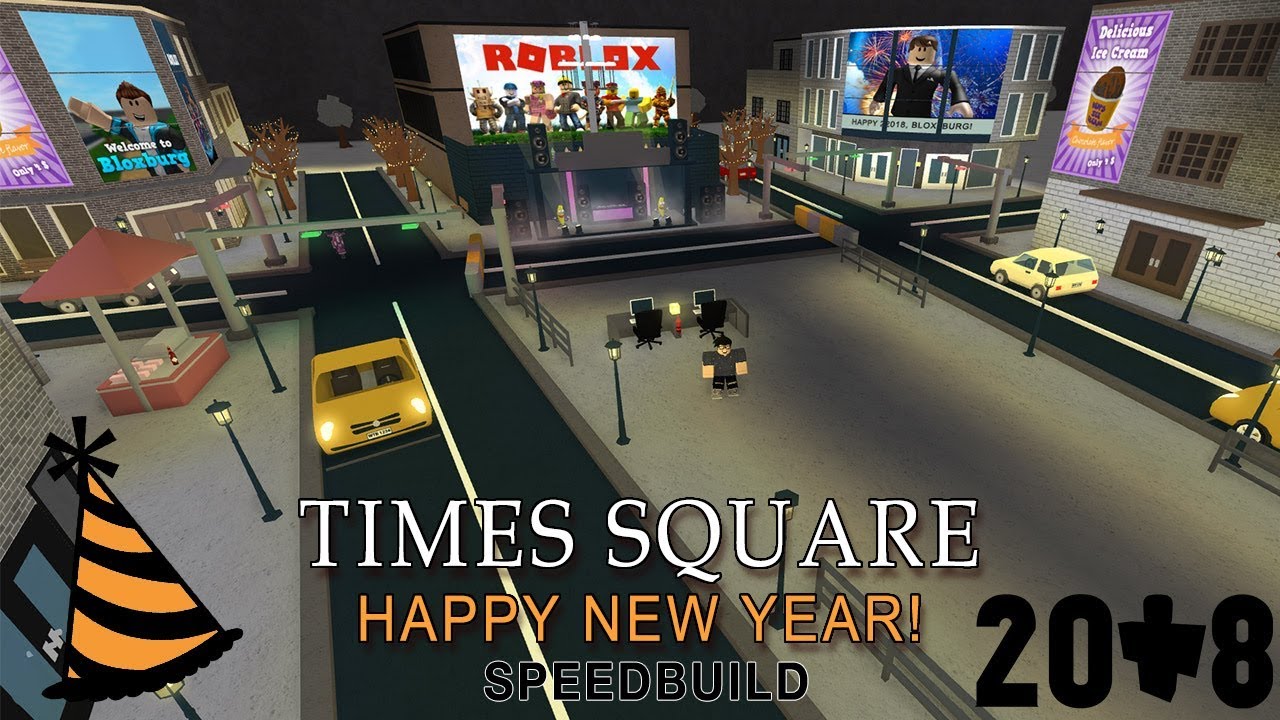 Roblox Bloxburg | Times Square Speedbuild