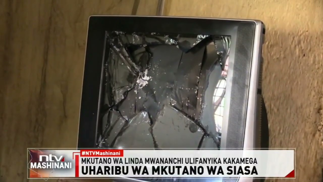 Mkutano wa 'Linda Mwananchi' uliofanyika mjini Kakamega wawaacha wengi na uharibifu mkubwa