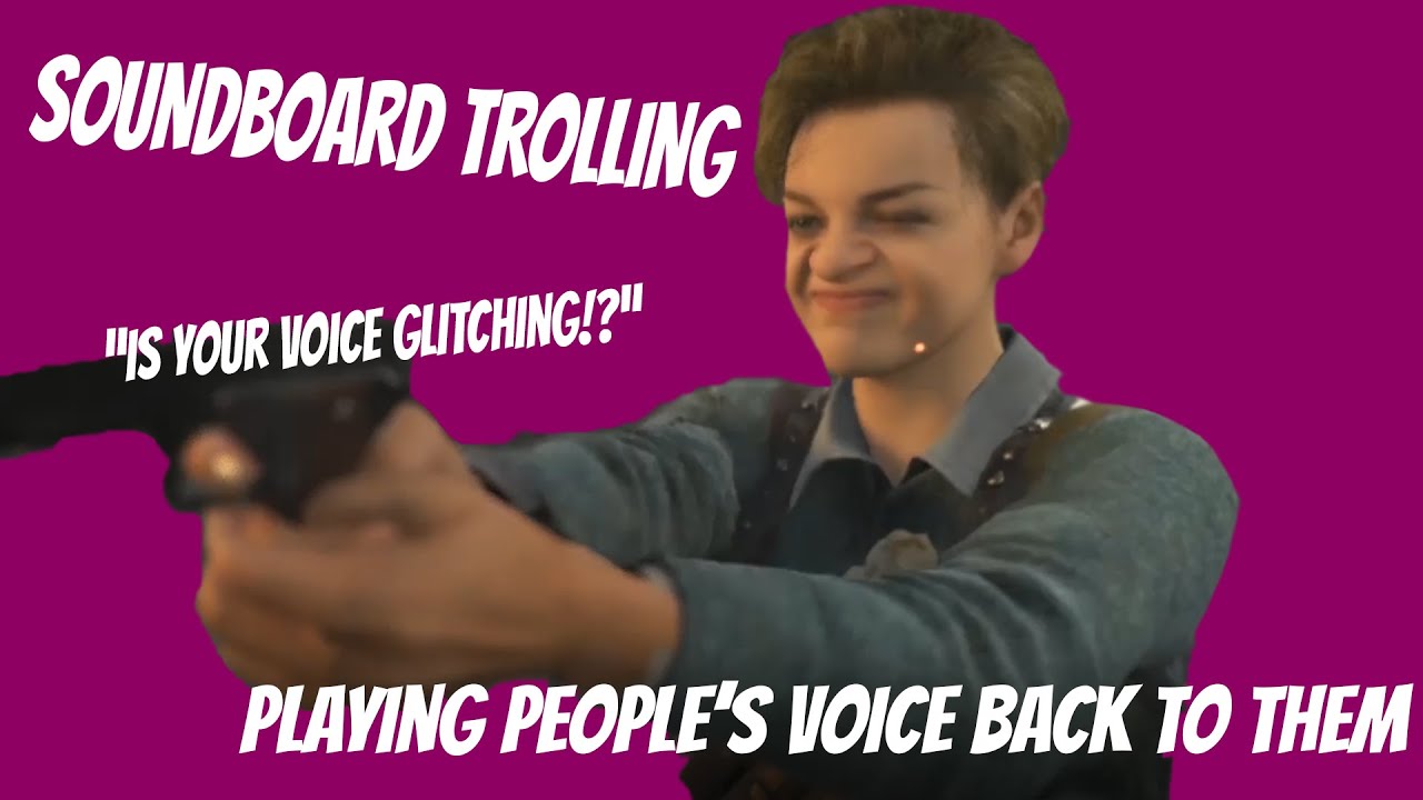 Playing People's Voices Back To Them | Soundboard Trolling COD Vanguard