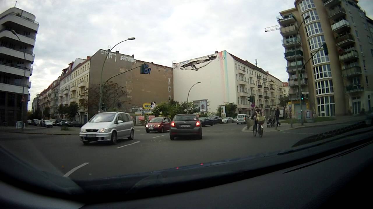2016 Oktober Autofahrt Tierpark Berlin Friedrichsfelde nach Berlin Tegel