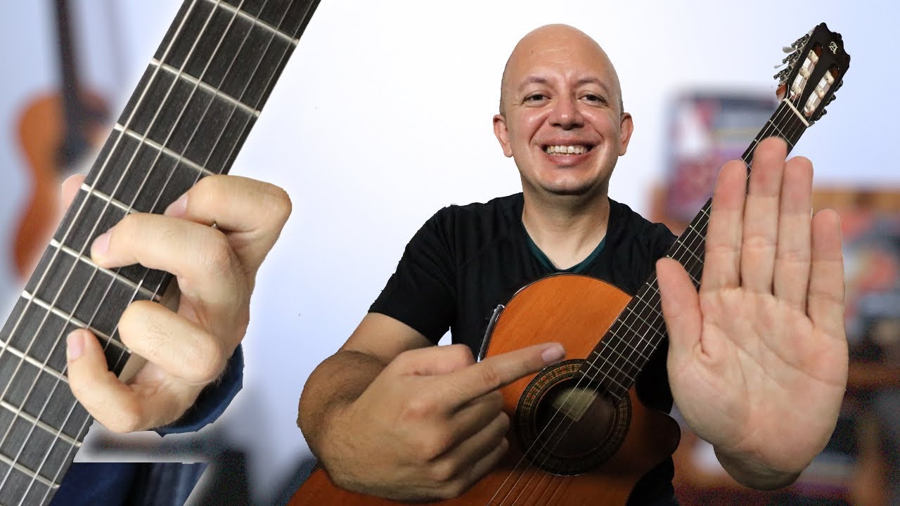 Técnica de mano izquierda guitarra: postura, fuerza y limpieza del sonido