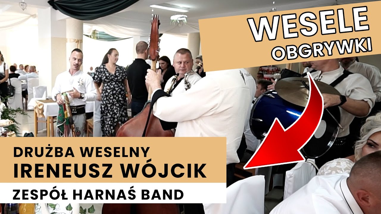 Obgrywki wesele Drużba Ireneusz Wójcik i Harnaś Band - Przyśpiewki weselne! Polskie Wesele! #wesele