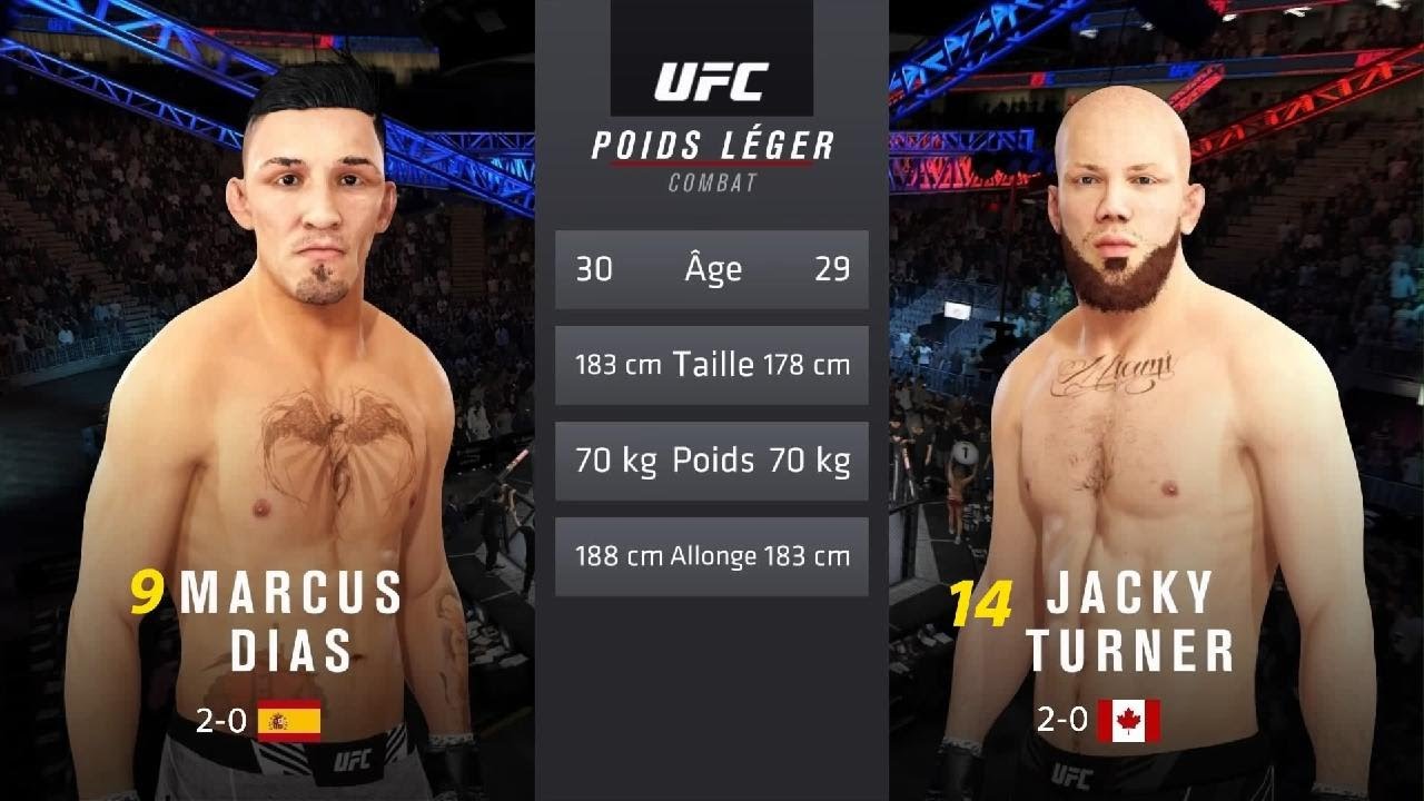 UFC 4 | Marcus Dias vs Jacky Turner | Lightweight | BL studio 38