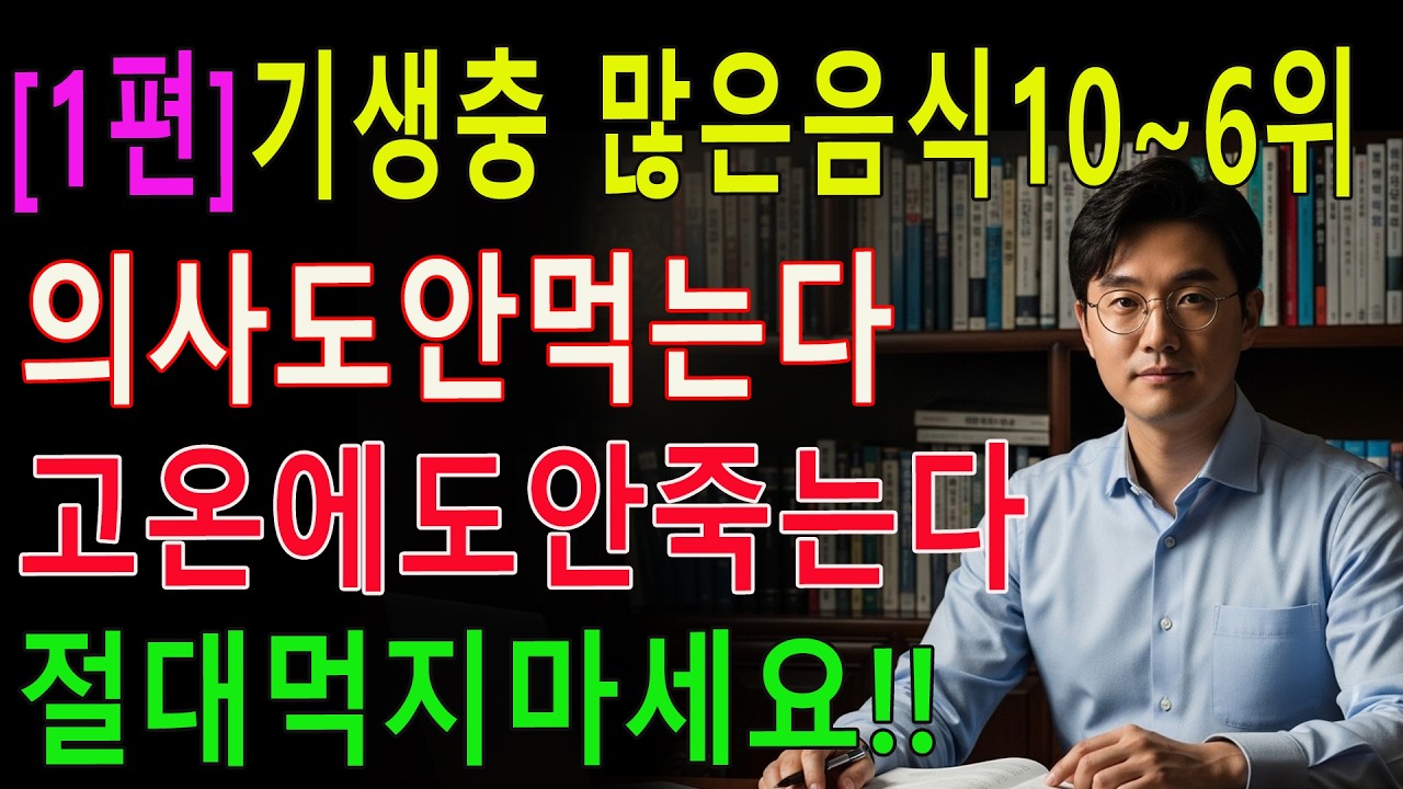 [1편]기생충이 가장 많은 10가지 흔한 식품이 공개되었습니다! 의사들은 절대 손도 대지 않지만, 많은 사람들은 오히려 그 식품을 즐겨 먹습니다!